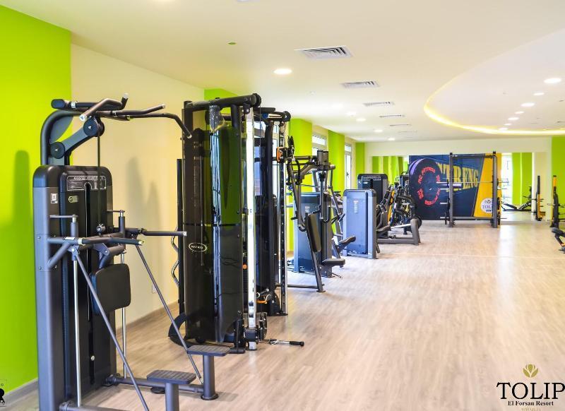 Tolip El Forsan Hotel Ismailía Exterior foto The gym at the hotel