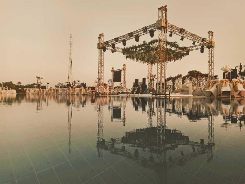 Tolip El Forsan Hotel Ismailía Exterior foto The stage at the 2008 festival